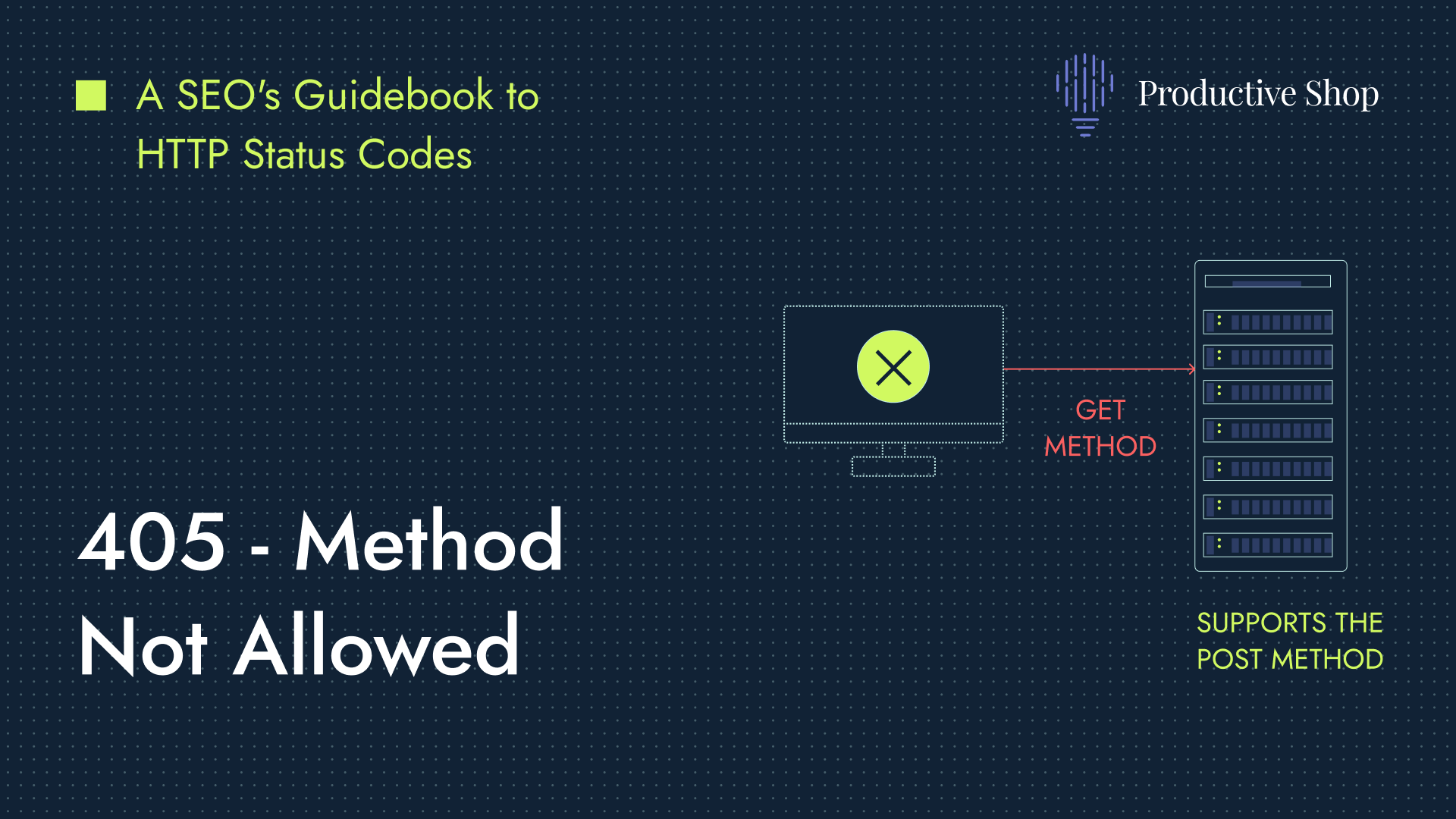 Http error: 405 - Method Not Allowed