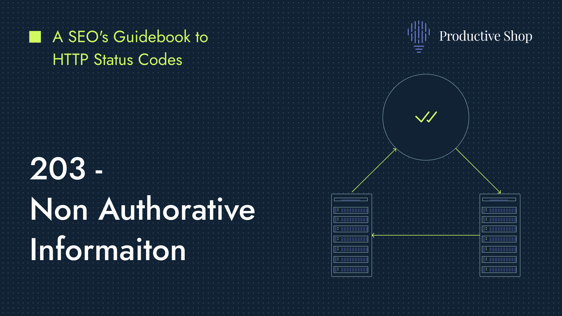 203 Non Authorative Informaiton