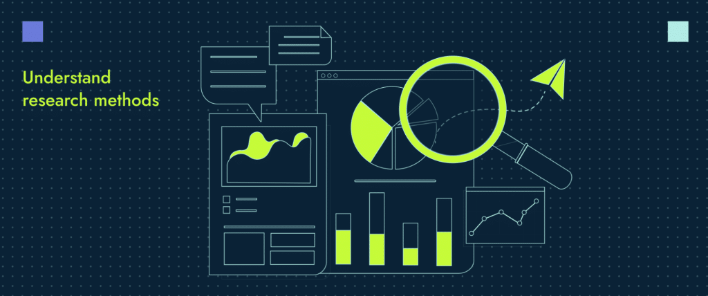 An illustration of various research methods used by marketing consultants