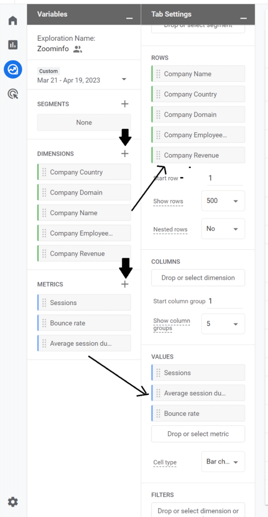 how to set up a zoominfo dashboard