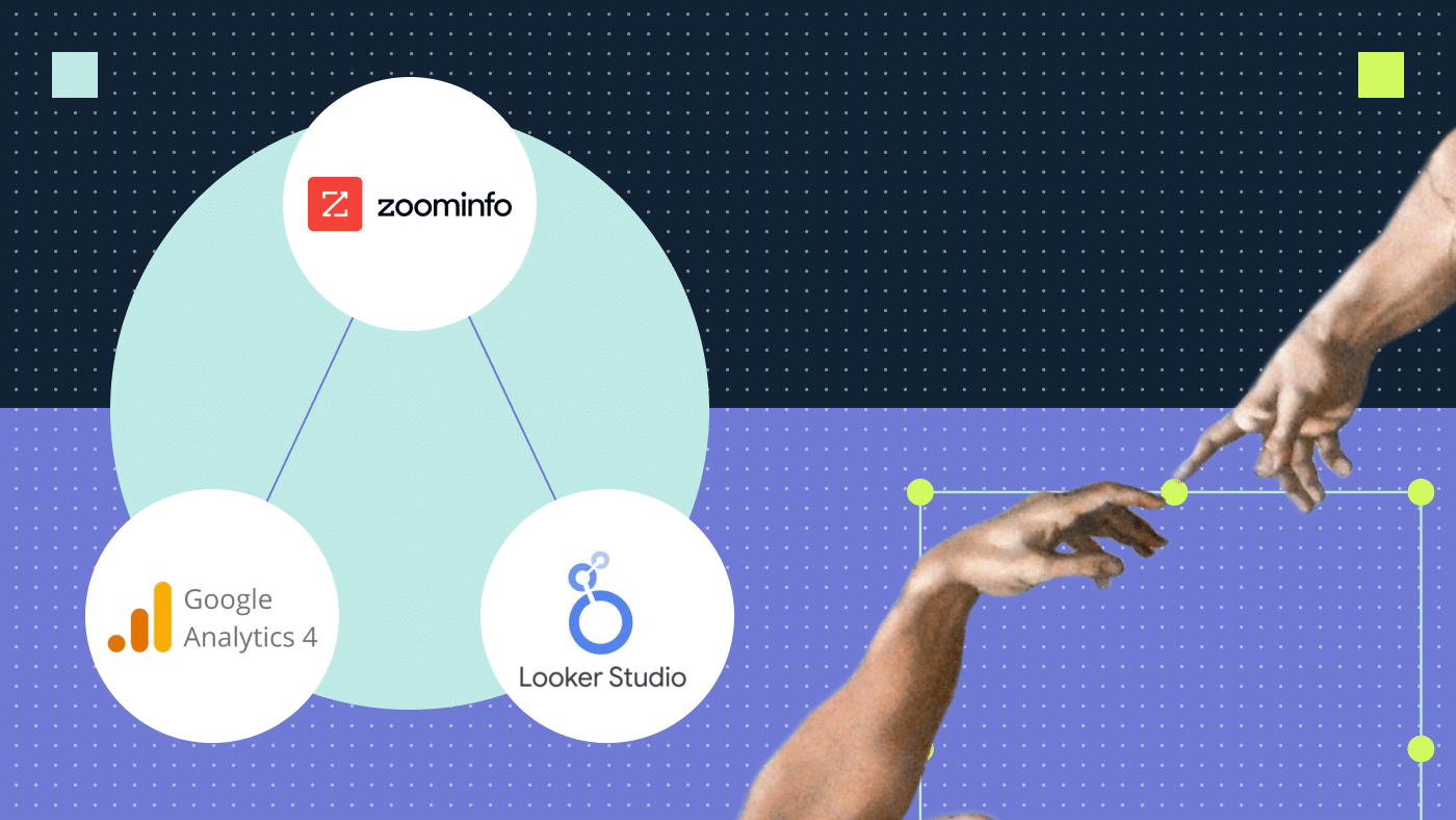 connect zoominfo with looker studio and ga4