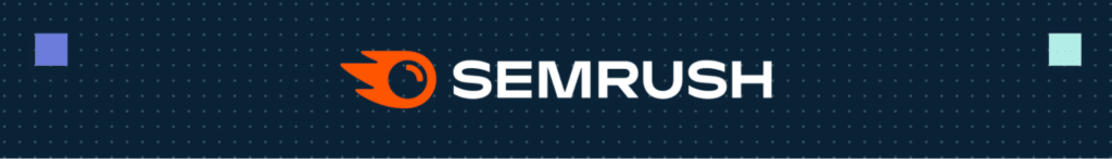 Logo of Semrush, an SEO tool