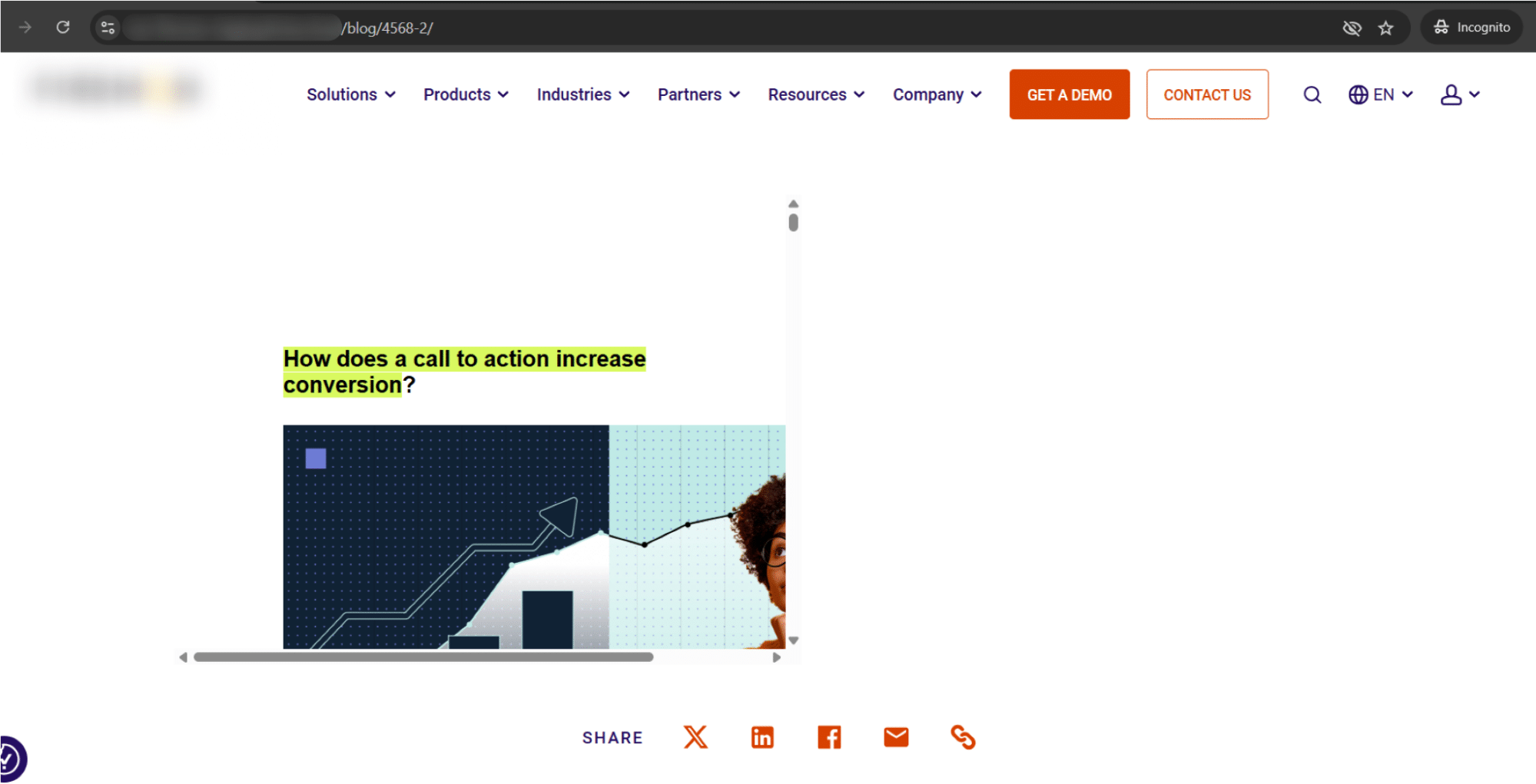 Post with improper sizing using embed plugin.