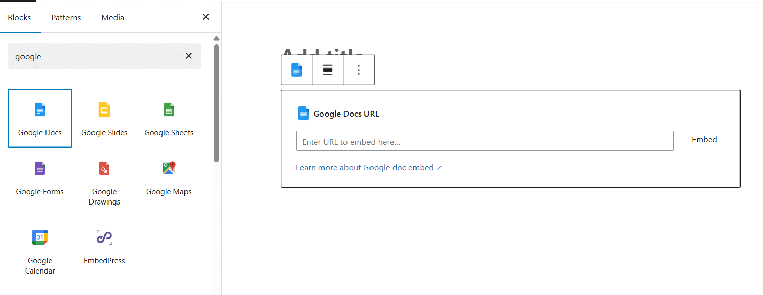 Creating a new post on WordPress.
