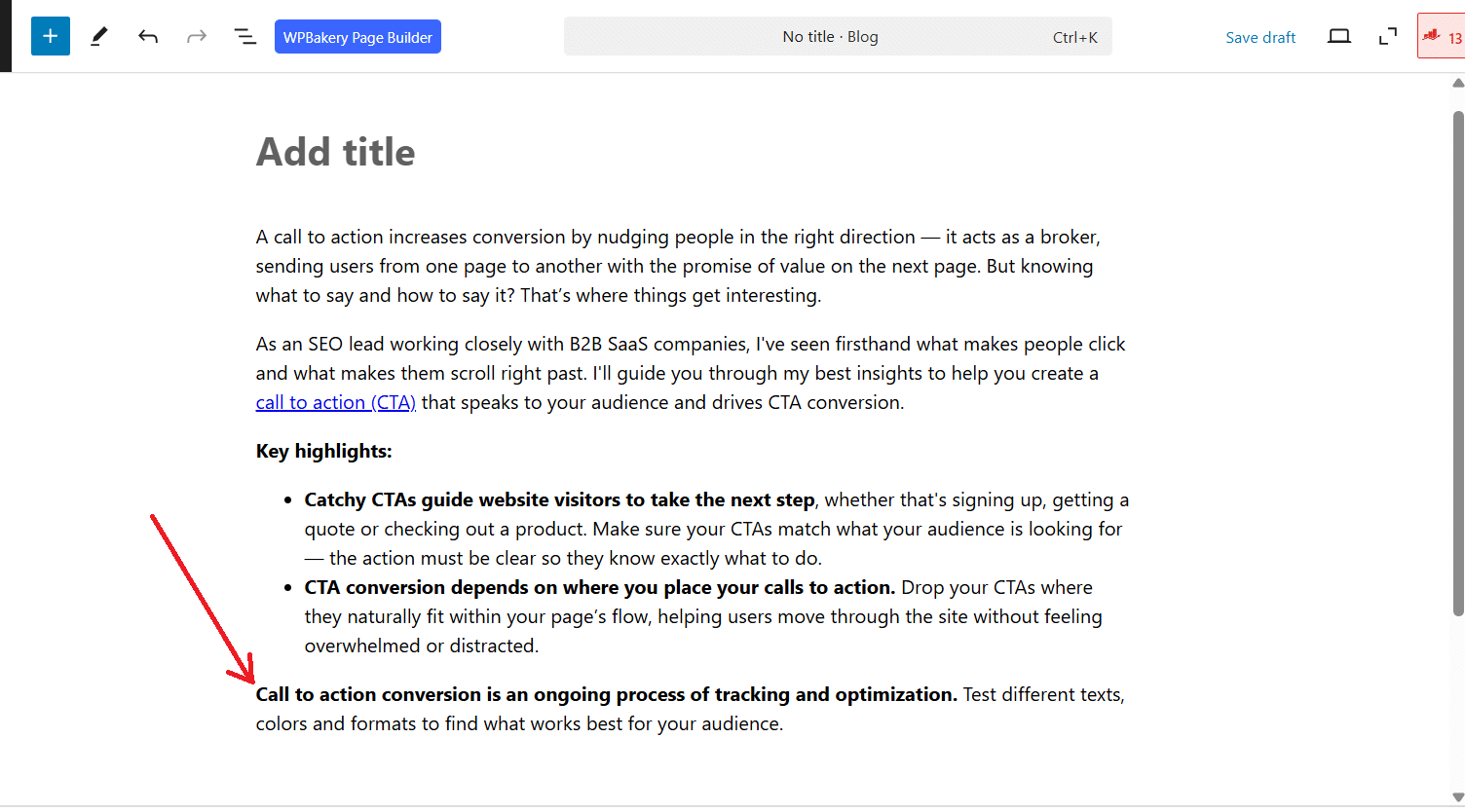Image showing bullet list issue when publishing Google Docs.