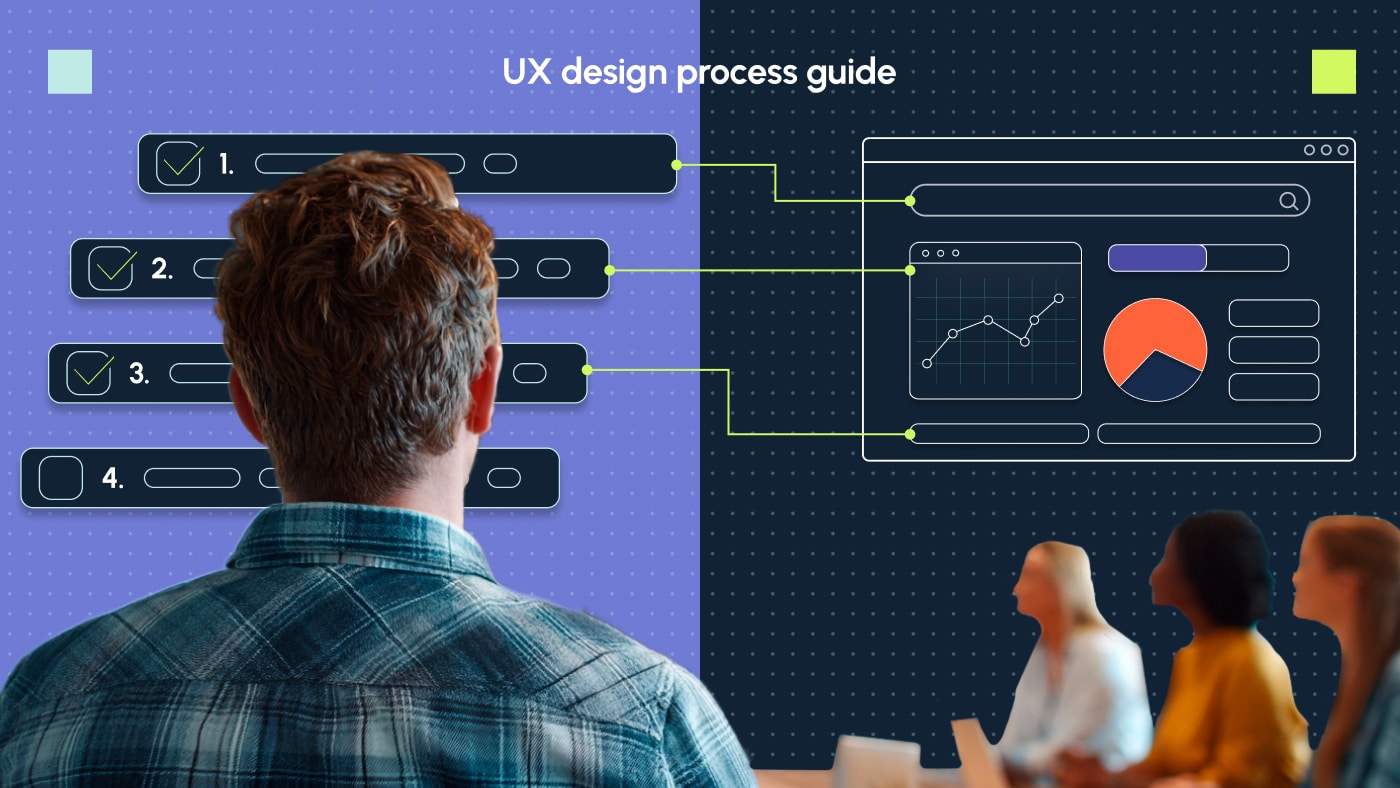 UX design process banner image