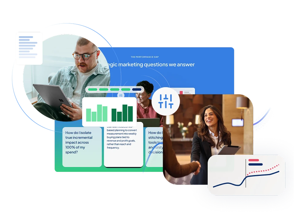 Case study keen marketing measurement collage